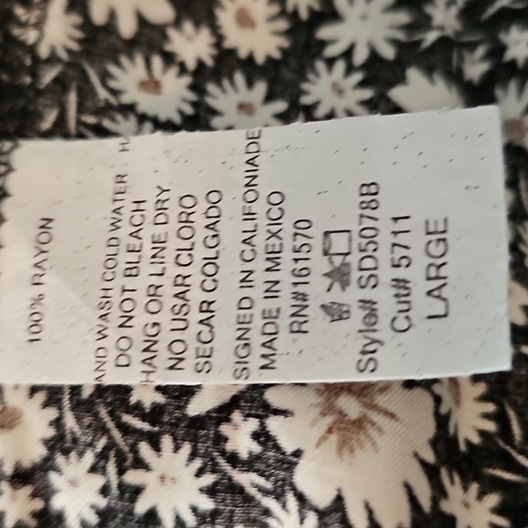 NWOT Sugarfoot Size Large Dress - Picture 5 of 5